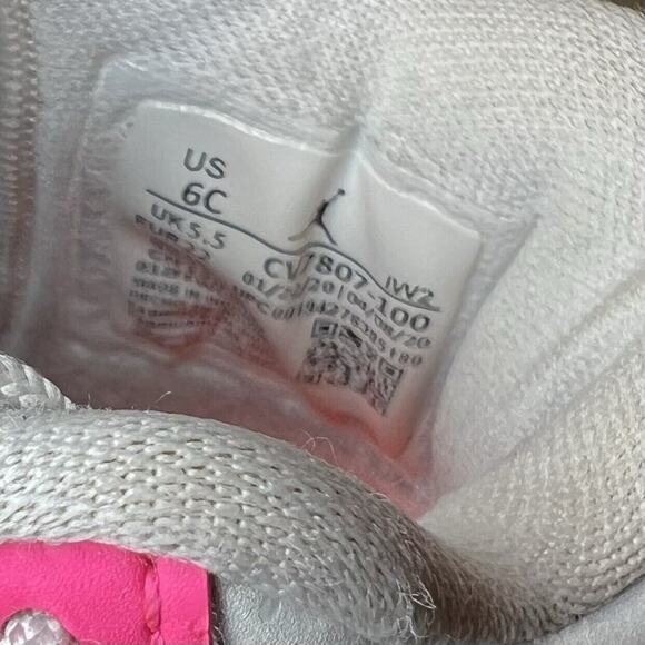 Air Jordan 4 GS Lemon Venom Shoes Toddler Size 6 CV7807-100 - Picture 11 of 11